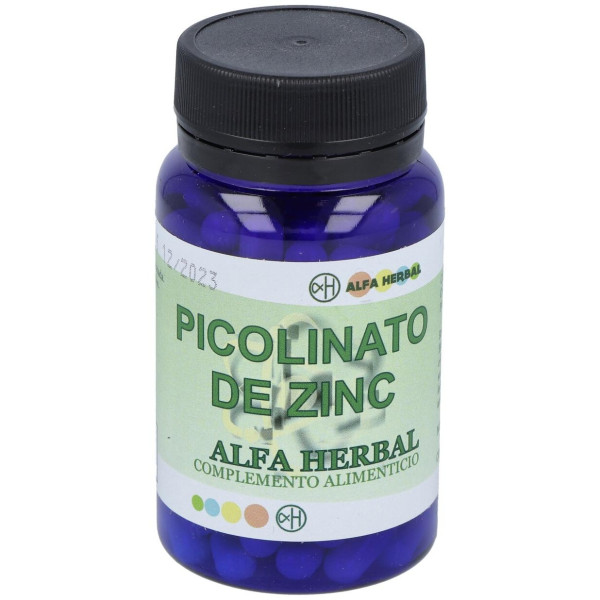 Alfa Herbal Picolinato De Zinc 90Caps