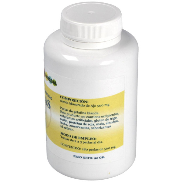 Perlas De Aceite De Ajo 180Perlas