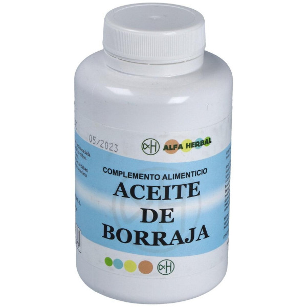 Alfa Herbal Aceite De Borraja 200 Perlas