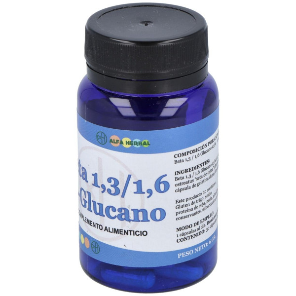 Alfa Herbal Beta 1,3/1,6 D-Glucano 30Caps