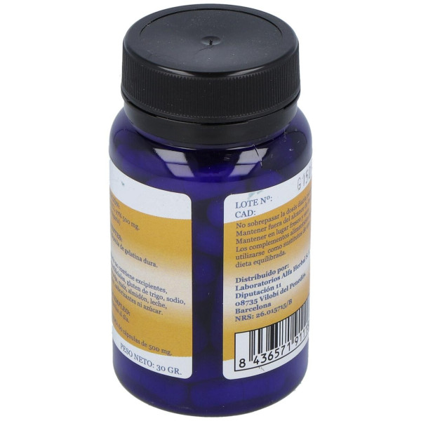 Berberina Extracto De Raiz 60Cap.