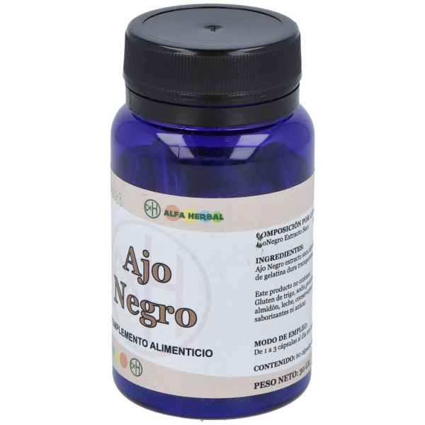 Alfa Herbal Ajo Negro 60Caps