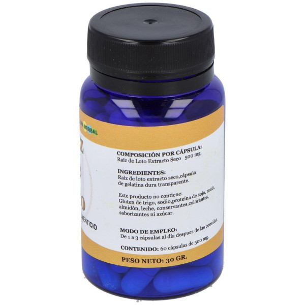 Alfa Herbal Raiz De Loto 60 Perlas