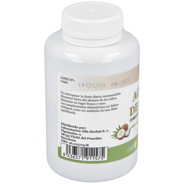 Alfa Herbal Aceite De Coco 120Caps