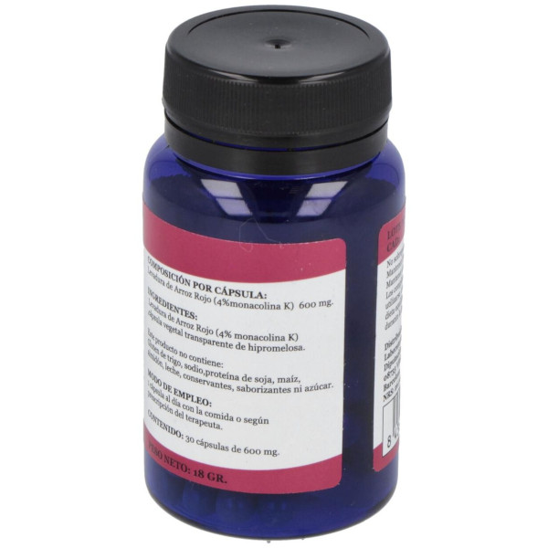 Levadura De Arroz Rojo 30Cap.