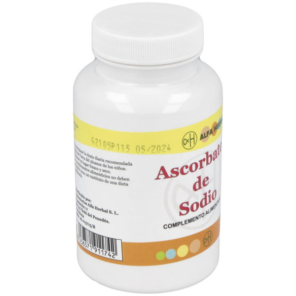 Alfa Herbal Ascorbato Sodico Polvo 250G