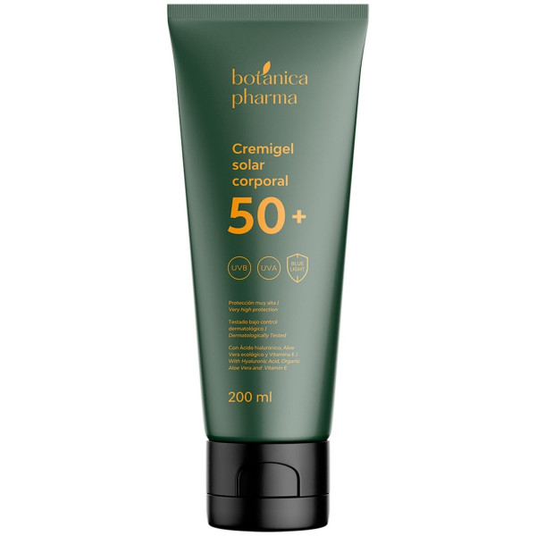 Botánicapharma Protector Solar Gel-Crema Spf50+ 200Ml