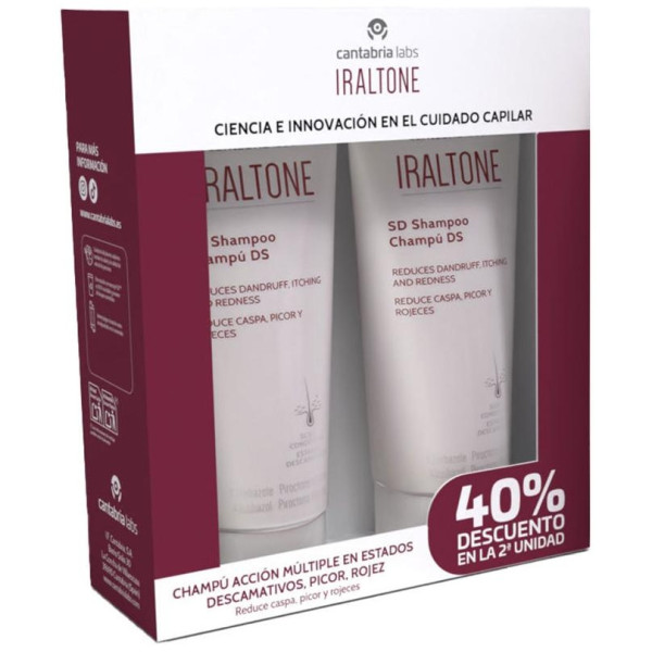 Iraltone Ds Champú Pack 2 X 200 Ml