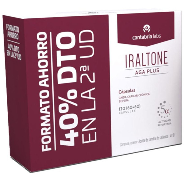 Iraltone Aga Cápsulas Pack 2 X 60 U