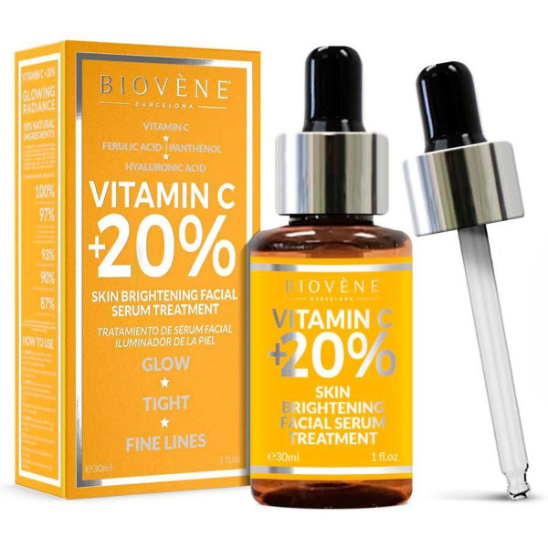 Biovene Vitamin C +20% Skin Brightening Serum Treatment 30Ml