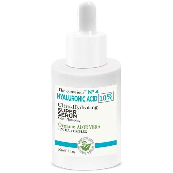 Hyaluronic Acid Ultra-Hydrating Super Serum Organic Aloe Vera 30 Ml