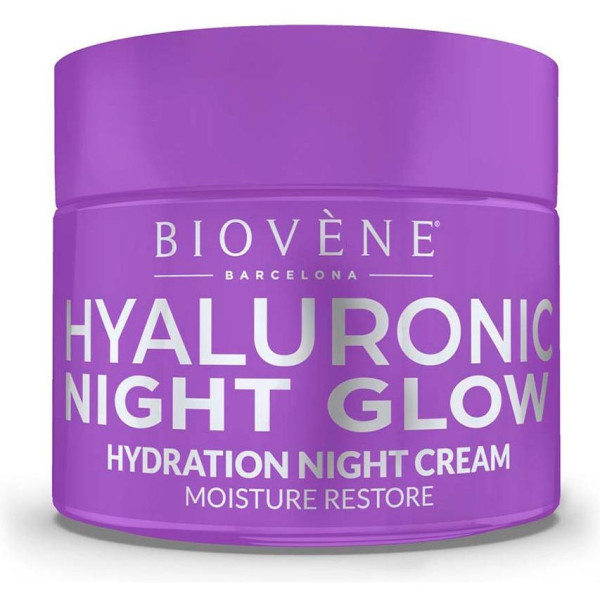 Hyaluronic Night Glow Hydration Night Cream Moisture Restore 50 Ml