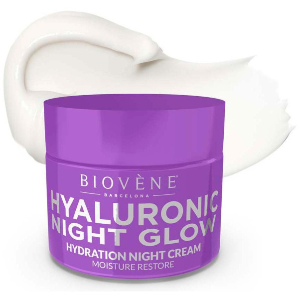 Hyaluronic Night Glow Hydration Night Cream Moisture Restore 50 Ml