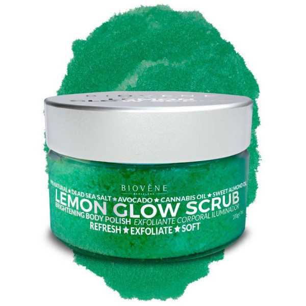 Biovene Lemon Glow Scrub Brightening Body Polish 200G