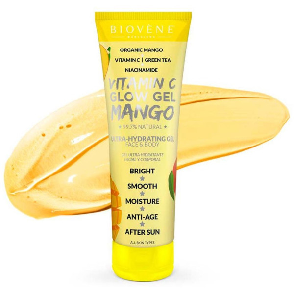 Vitamin C Glow Gel Mango Ultra-Hydrating Gel Face Y Body 200 Ml