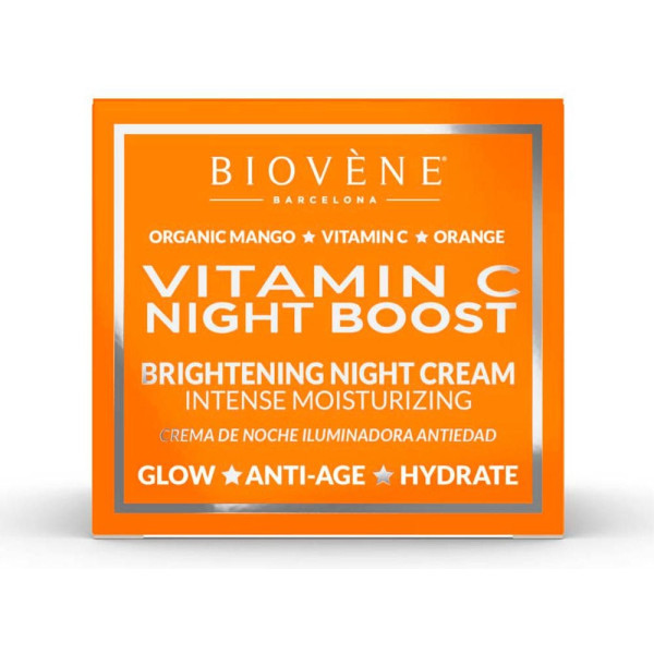 Vitamin C Night Boost Brightening Night Cream Intense Moisturizing 50 Ml
