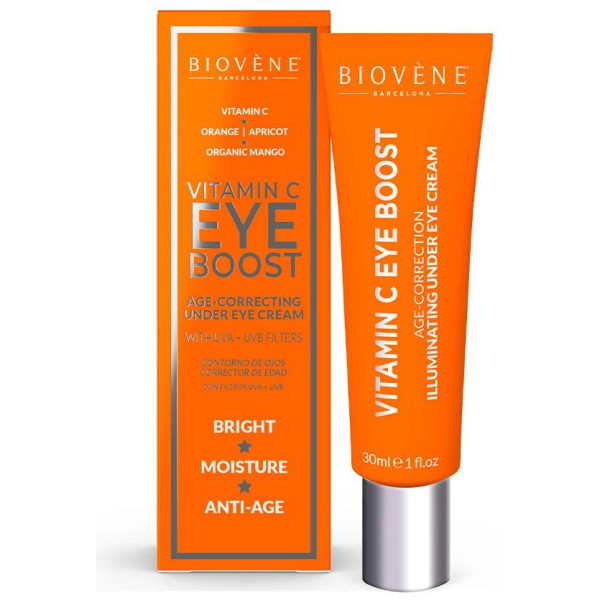 Vitamin C Eye Boost Age - Correcting Illuminating Under Eye Cream 30 ml - Biovene