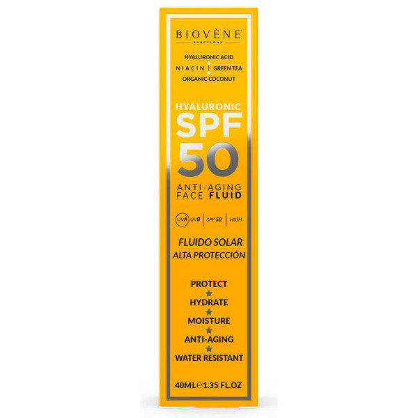 Hyaluronic Anti-Aging Fluido Facial Spf50 40 Ml