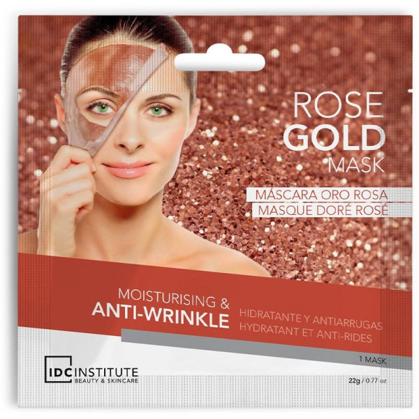 Mascarilla Facial Antiarrugas Hidratante Oro Rosa 27 Gr