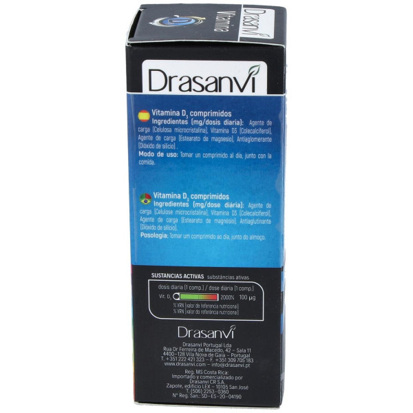 Drasanvi Vitamina D3 4000Ui 90 Comprimidos