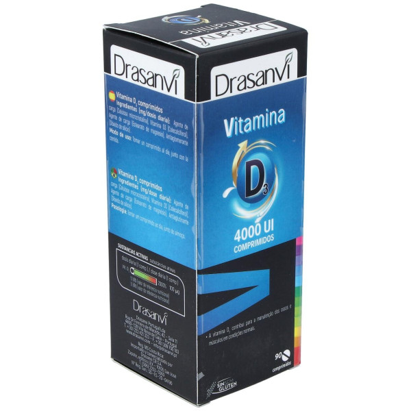 Drasanvi Vitamina D3 4000Ui 90 Comprimidos