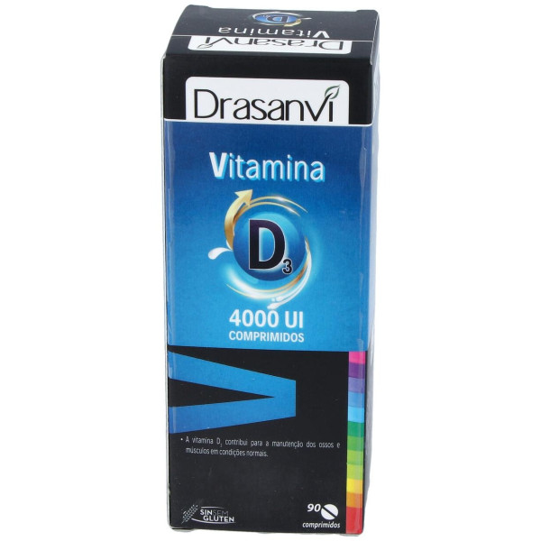Drasanvi Vitamina D3 4000Ui 90 Comprimidos