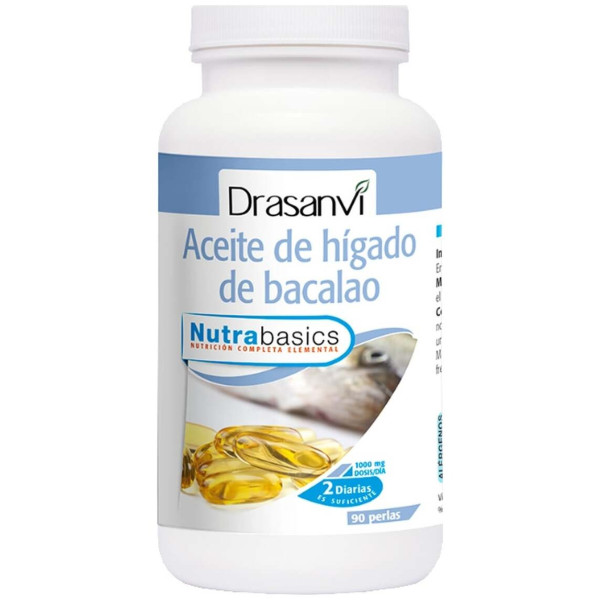 Drasanvi Nutrabasics Higado De Bacalao 90 Perlas