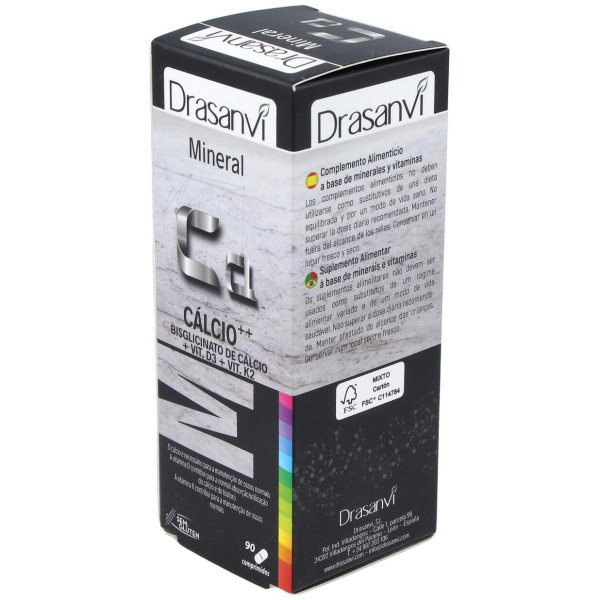 Drasanvi Mineral Calcio Vitamina D3+K2 90Comp