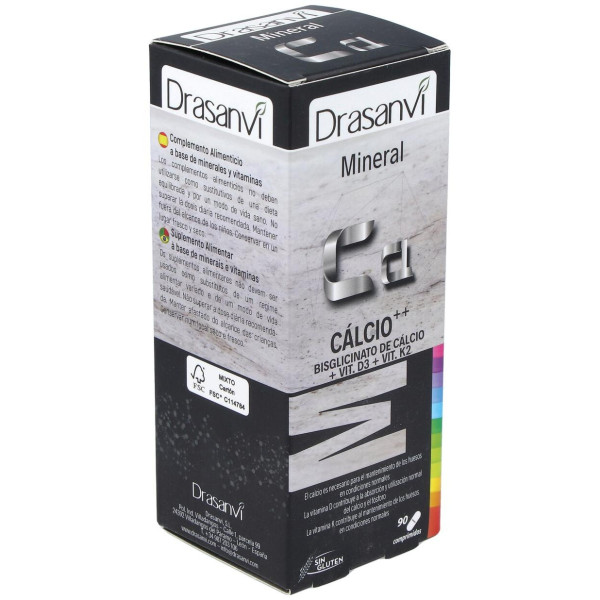 Drasanvi Mineral Calcio Vitamina D3+K2 90Comp