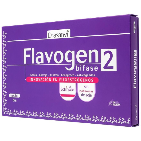Drasanvi Flavogen Bifase 2 Para La Menopausia En Cápsulas