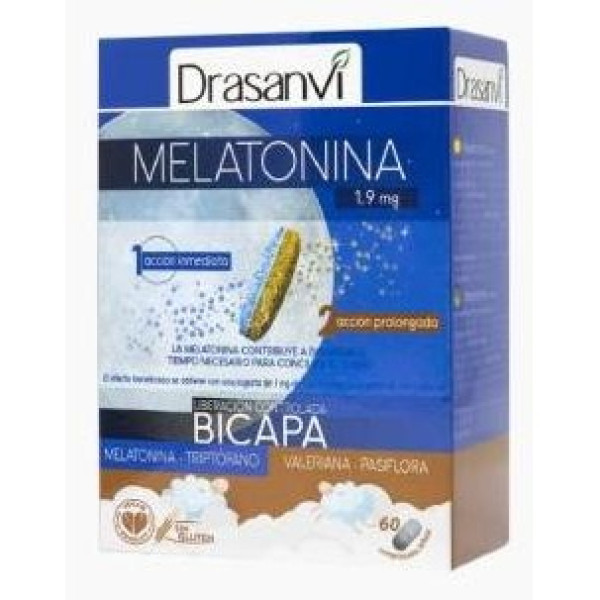 Melatonina Bicapa Retard 60Comp.