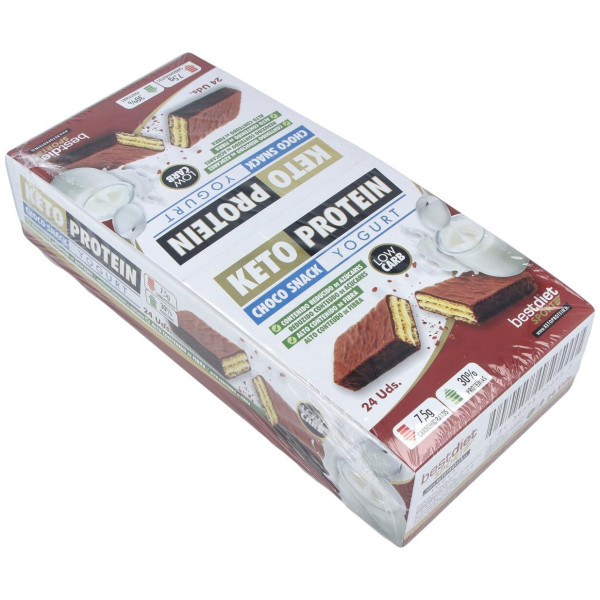 Bestdiet Ketoprotein Barrita Yogurt 24Uds