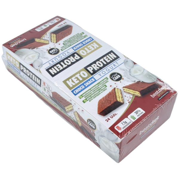 Bestdiet Ketoprotein Barrita Yogurt 24Uds