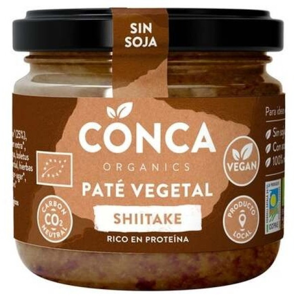 Conca Organics Pate Shitake Vegetal Eco Vegan 110G