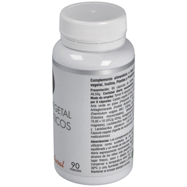 Prisma Natural Carbon Probiotico 550Mg 90Caps