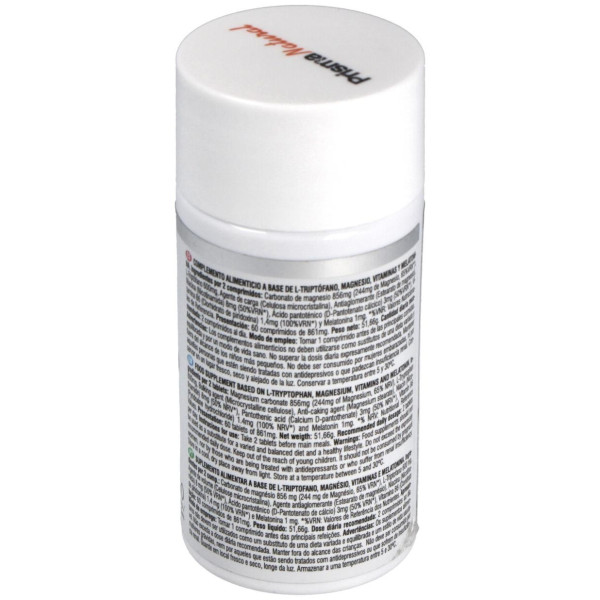 Prismas Natural Triptófano + Magnesio + Melatonina + Vitaminas 60Comp