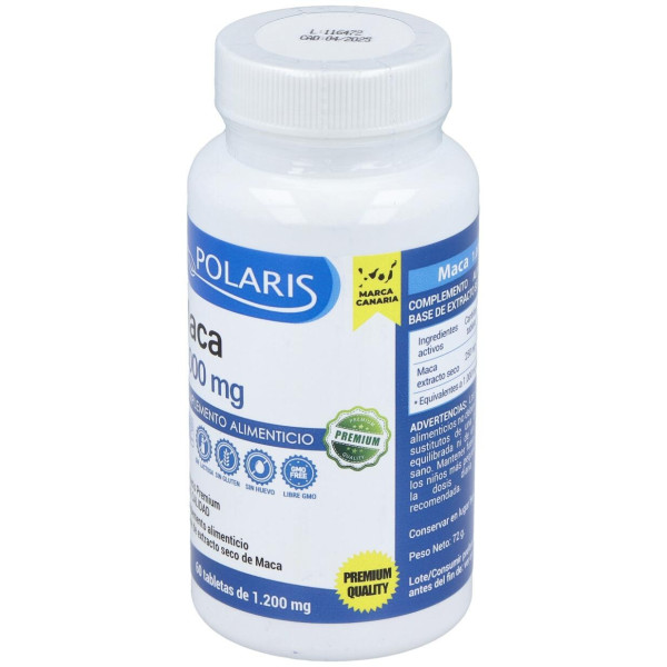 Polaris Maca 1000Mg 60 Tabletas
