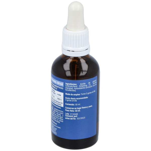 Polaris Vitamina D 3 Gotas 50Ml