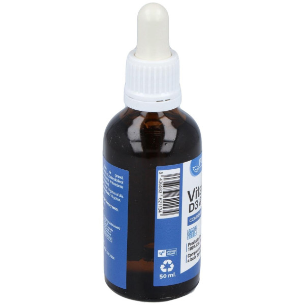 Polaris Vitamina D3-K2 Gotas 50Ml