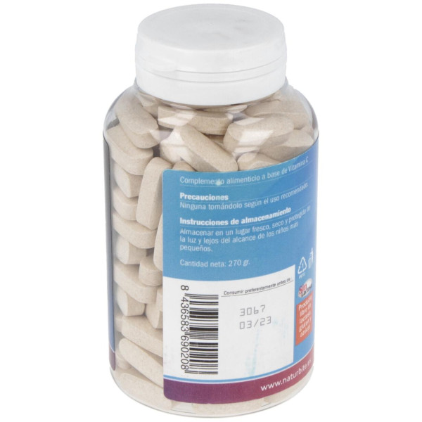 Naturbite Vitamina C Con Rosa Mosqueta 20Mg 180Caps