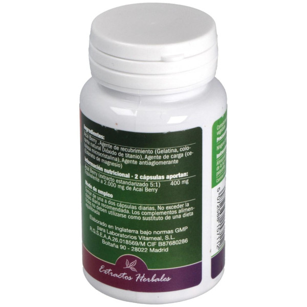 Acai Berry 1000Mg. 60Cap. 2