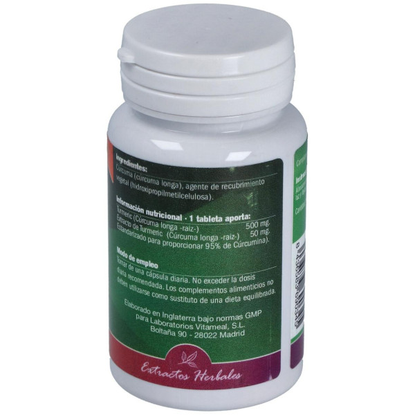 Naturbite Turmeric Curcuma 500Mg 60Caps