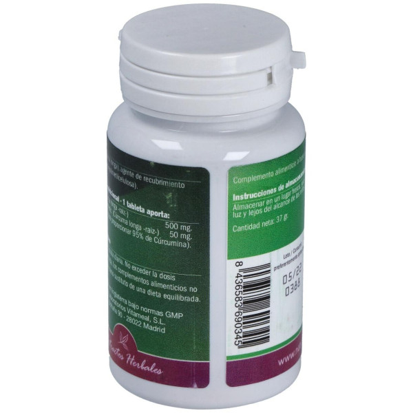 Naturbite Turmeric Curcuma 500Mg 60Caps