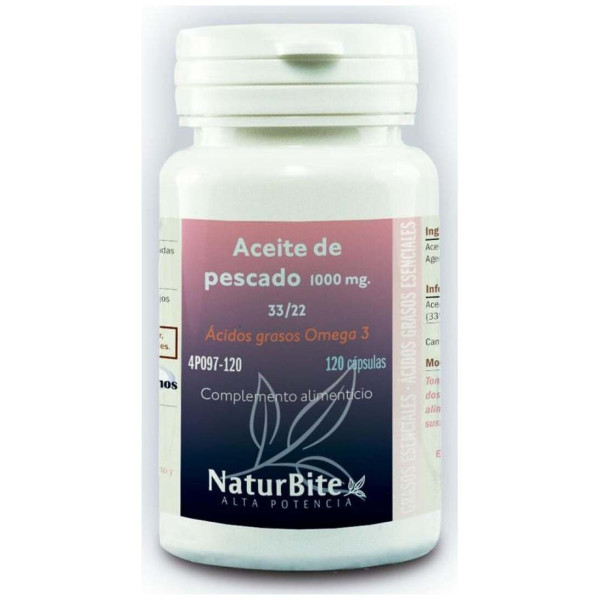 Naturbite Aceite De Pescado 1000Mg 60Caps