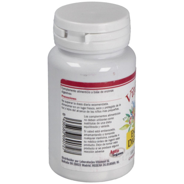 Vitameal Enzimas Digestivas Plus 100Caps