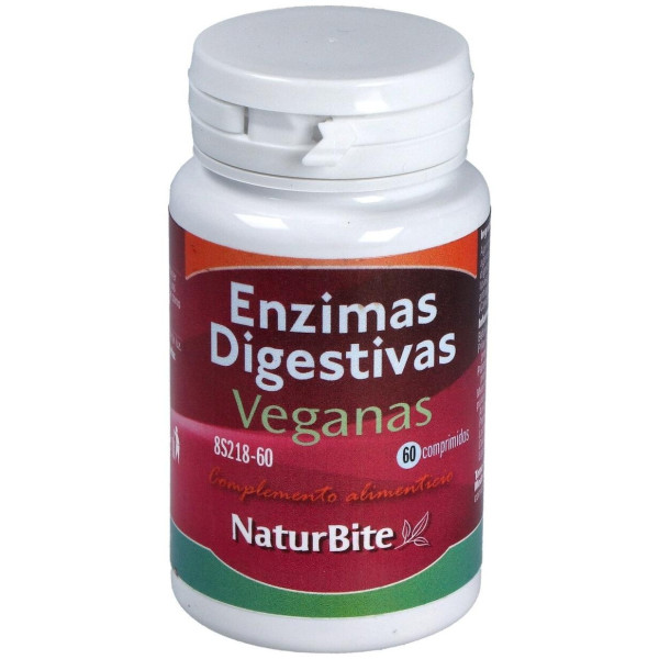 Naturbite Enzimas Digestivas 60Comp