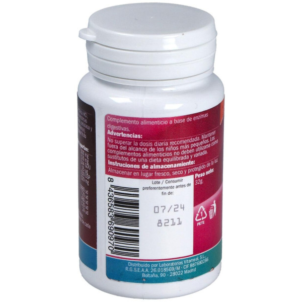 Naturbite Enzimas Digestivas 60Comp