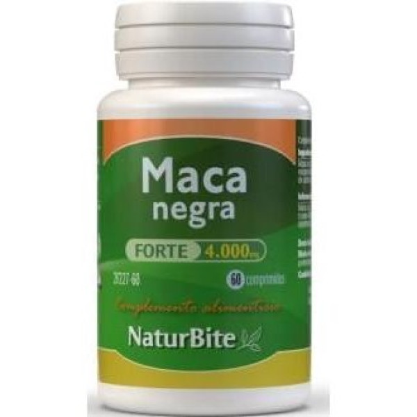 Naturbite Maca Negra Forte 4000Mg 60Comp
