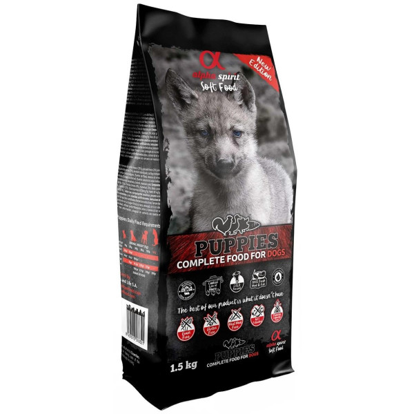 Alpha Spirit Semihumedo Puppies 1,5 Kg