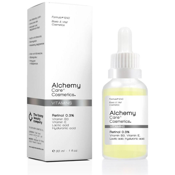 Vitamins Retinol 0,3%, Reafirmantes Y Efecto Lifting Alchemy Care Cosmetics - Perfumes Club